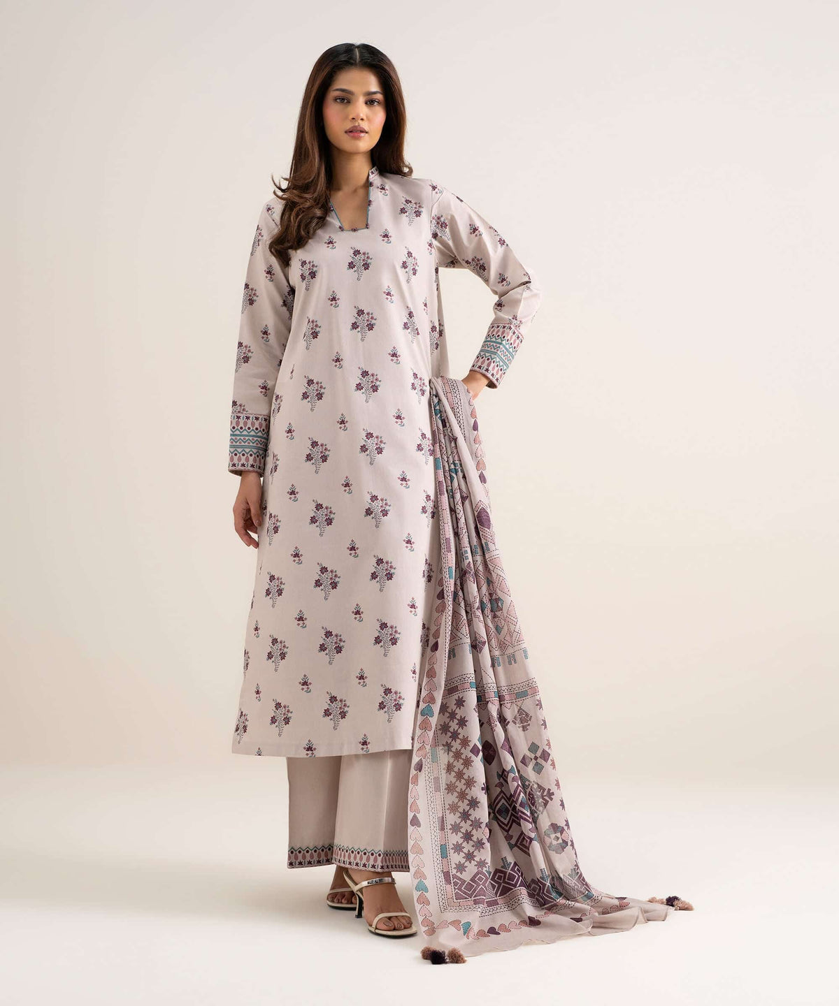 Day to Day By Sapphire Digital Printed Khaddar 3PC
