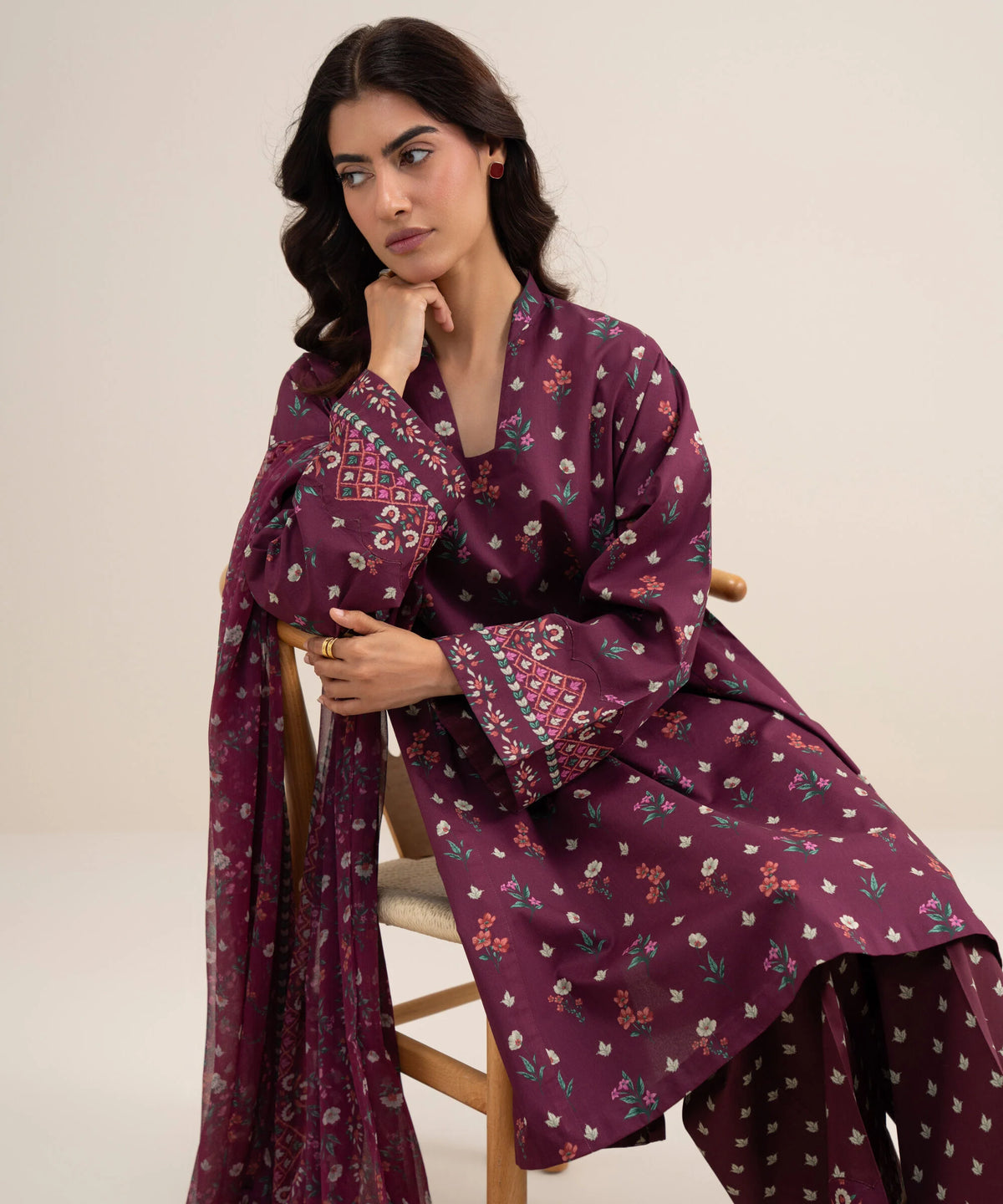 Day to Day By Sapphire Digital Printed Khaddar 3PC