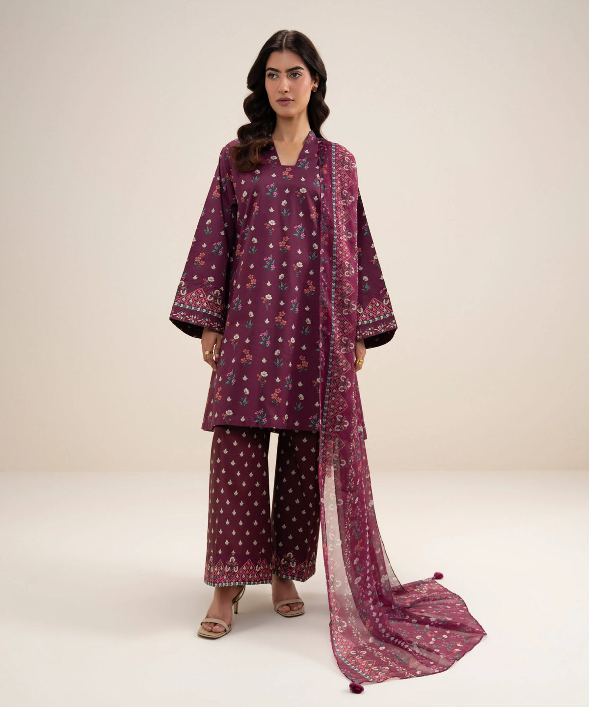 Day to Day By Sapphire Digital Printed Khaddar 3PC