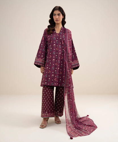 Day to Day By Sapphire Digital Printed Khaddar 3PC