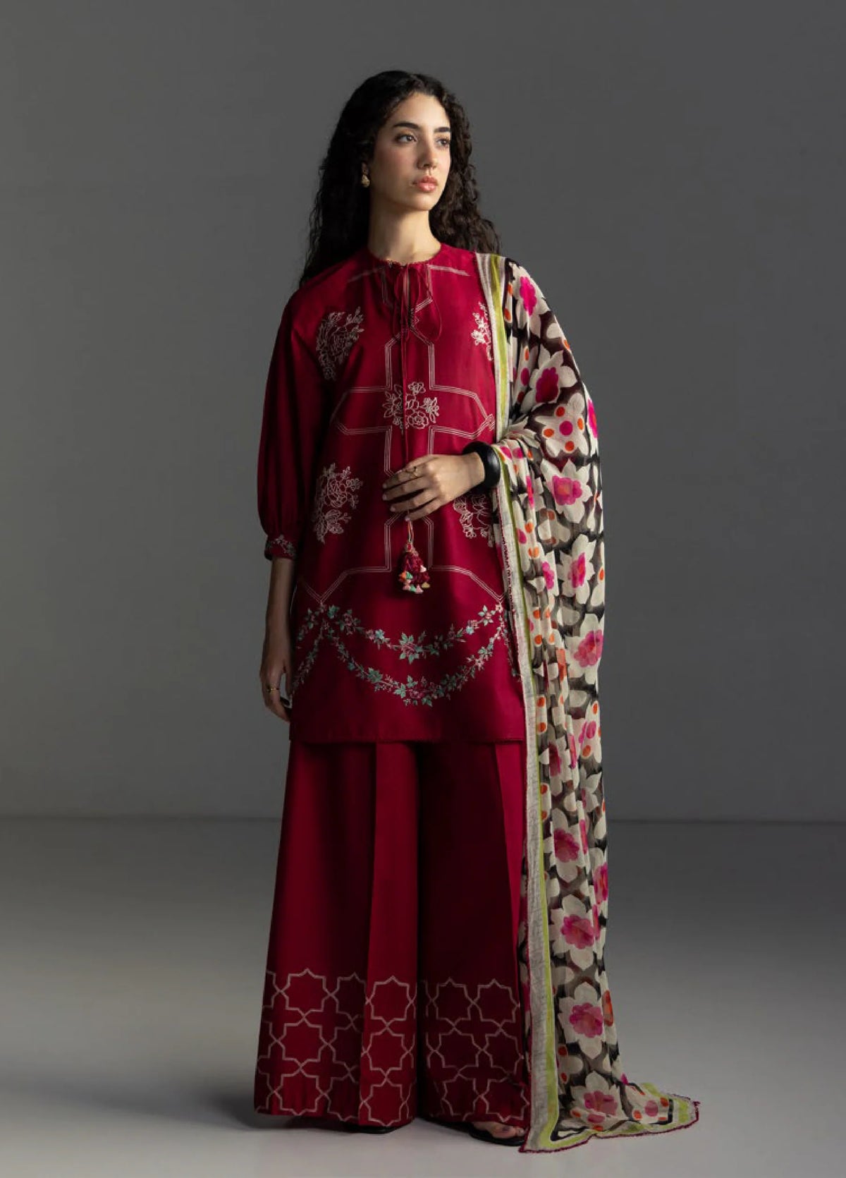 Coco By Zara Shahjahan Emb Dhanak 3PC