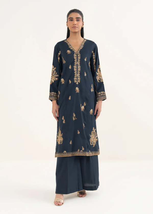 Sapphire Embroidered Lawn 2PC