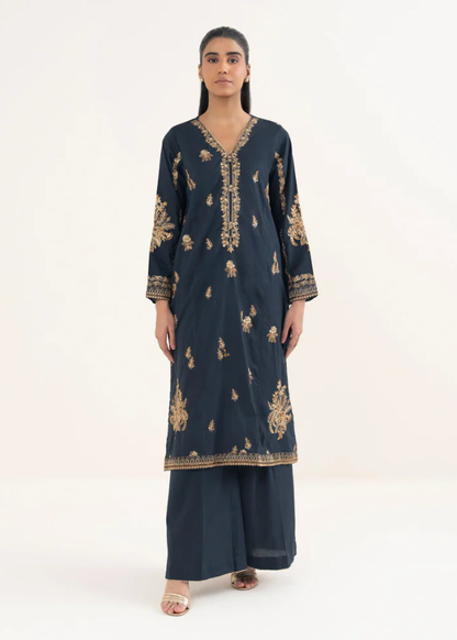 Sapphire Embroidered Lawn 2PC