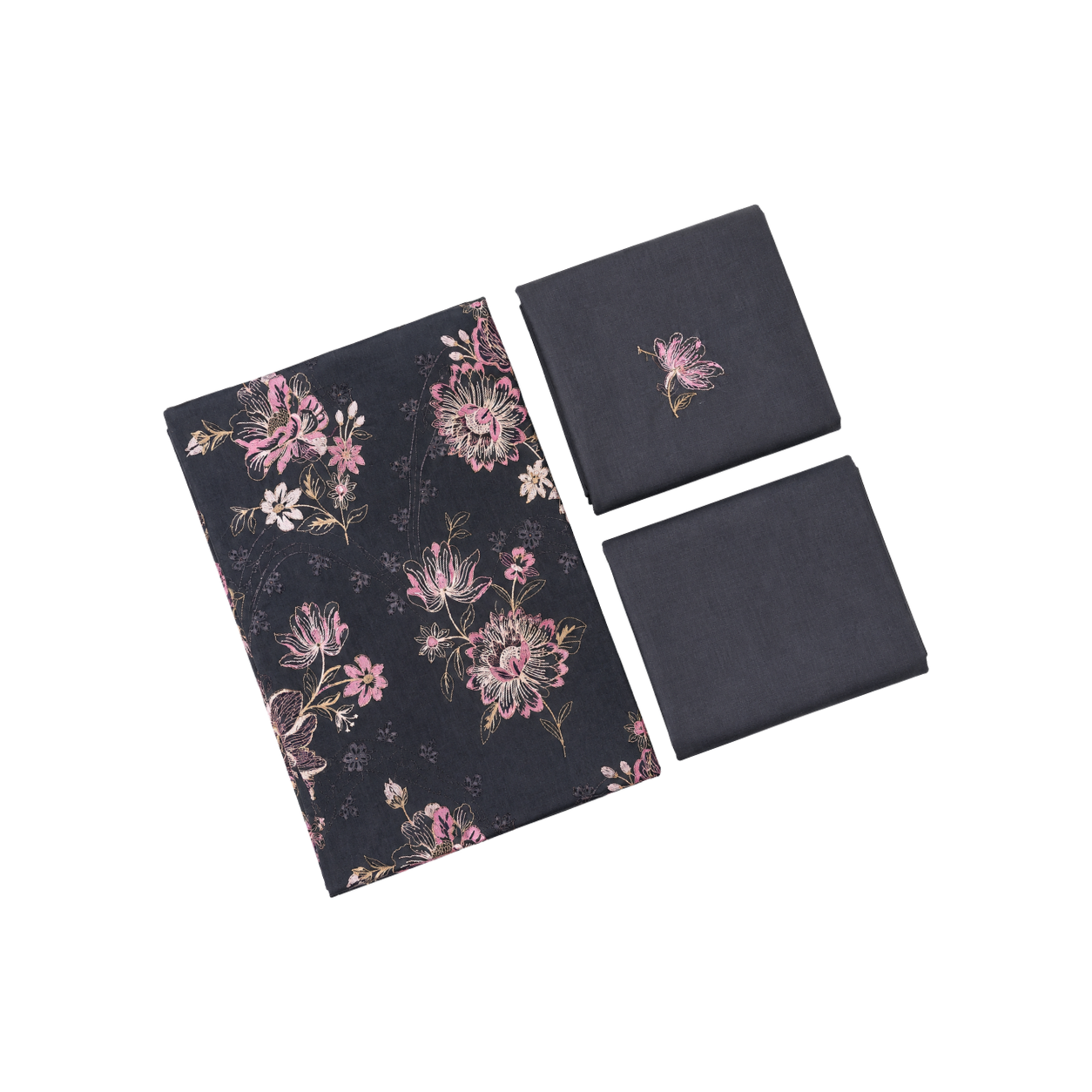 Bareeze Plain Emb Lawn 2PC