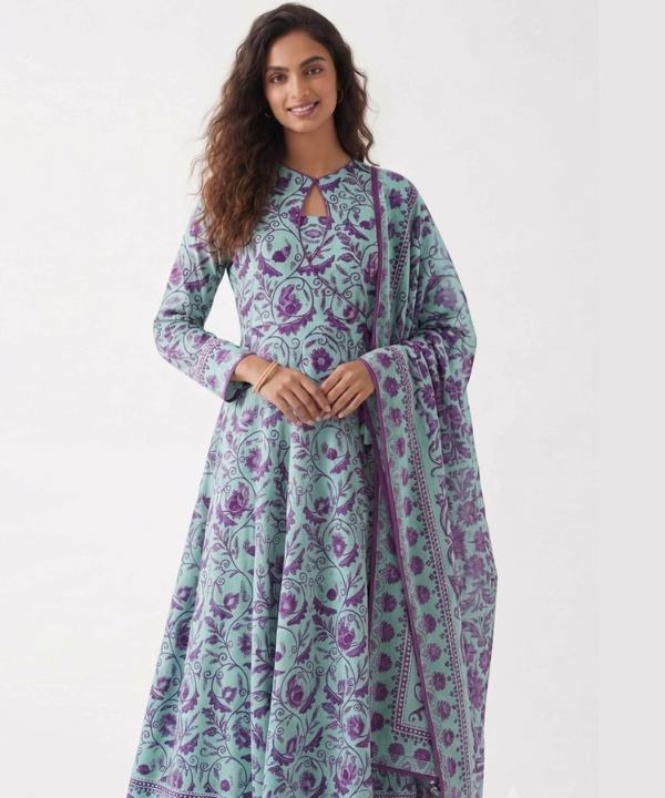 Nishat Digital Printed Lawn 3PC