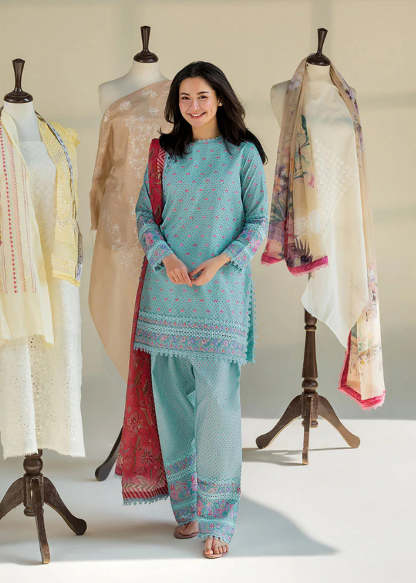 Sobia Nazir Embroiderd & Digital Printed Lawn 3PC