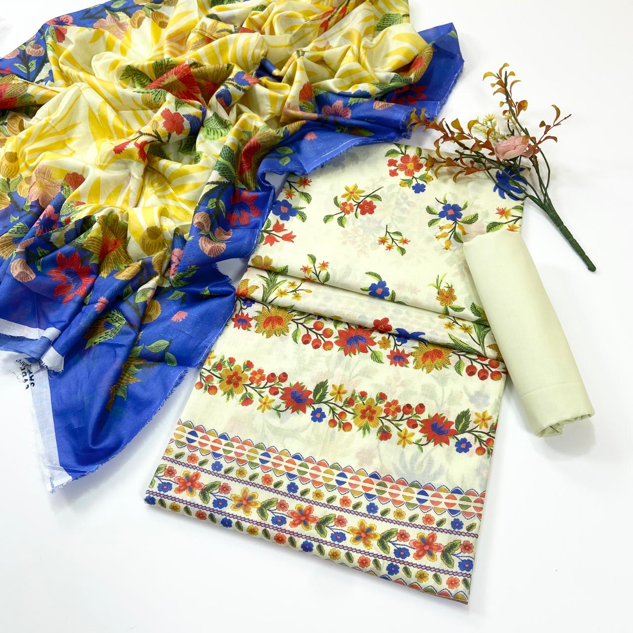 Sukoon By Sapphire Digital Printed Lawn 3PC
