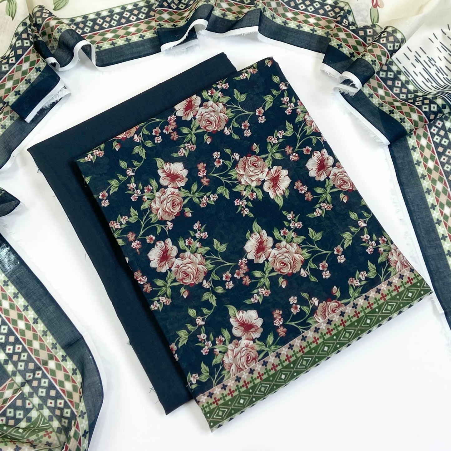 Bin Saeed Digital Printed Lawn 3PC