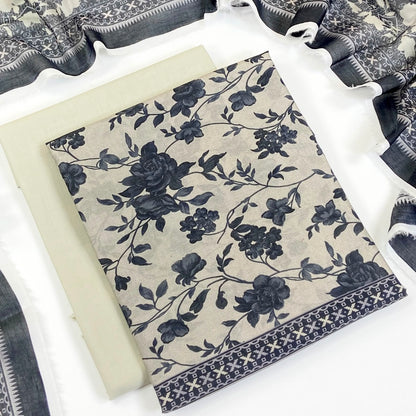 Bin Saeed Digital Printed Lawn 3PC