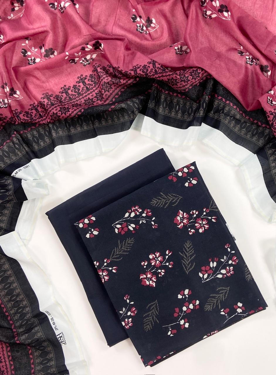 Zesh Digital Printed Lawn 3PC
