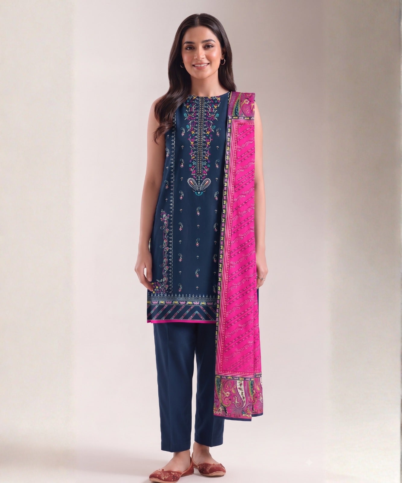 Saya Digital Printed Lawn 3PC