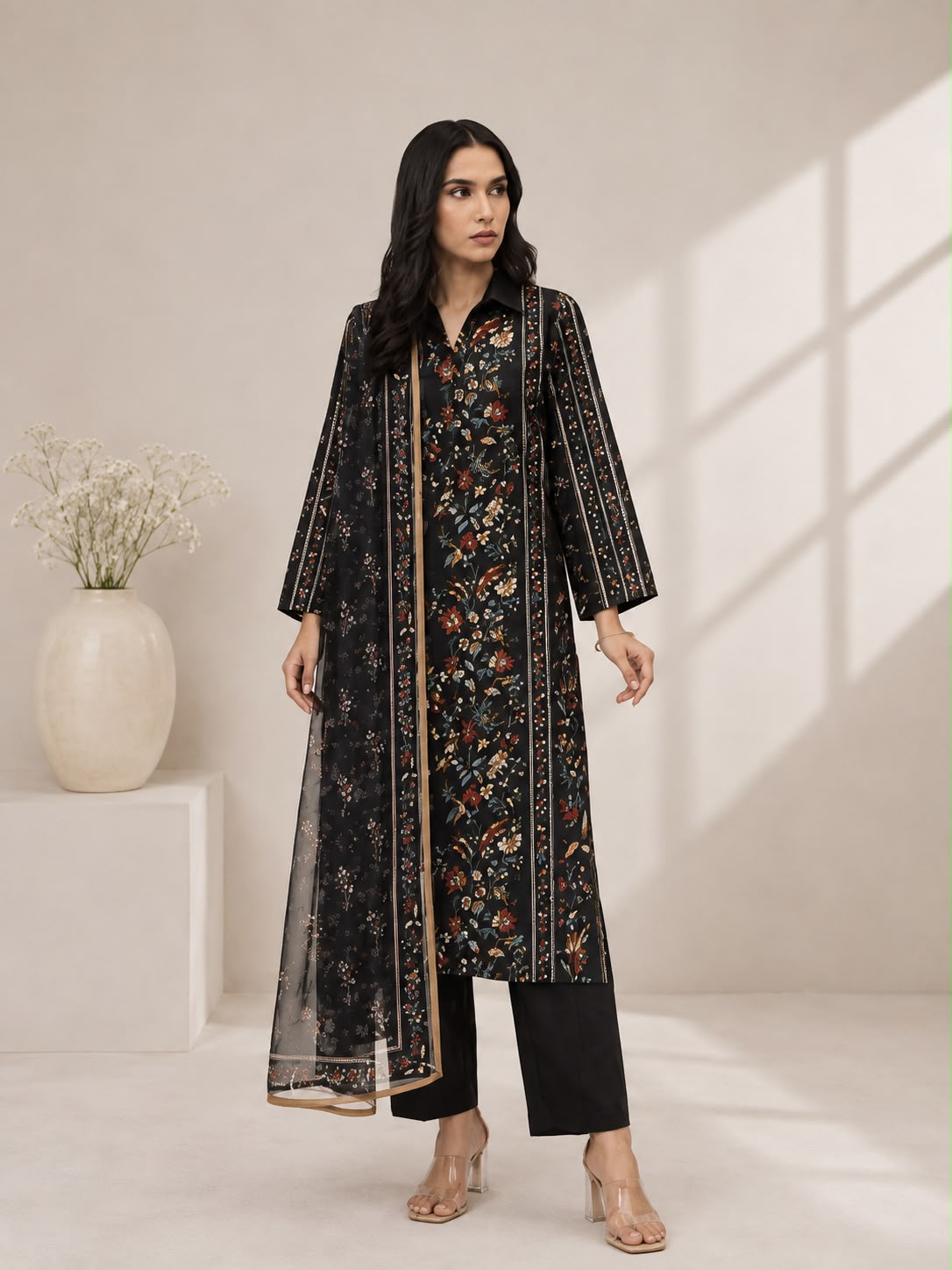 Khaadi Digital Printed Lawn 3PC