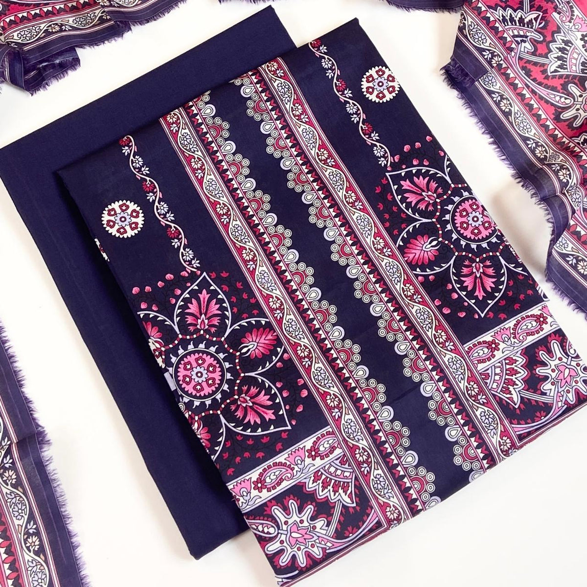 Coco Prints Summer Digital Fancy Printed Lawn 3PC