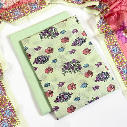 Coco Prints Summer Digital Fancy Printed Lawn 3PC