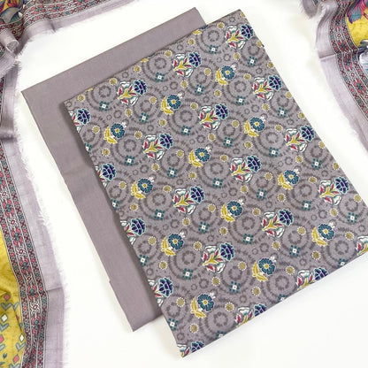Coco Prints Summer Digital Fancy Printed Lawn 3PC