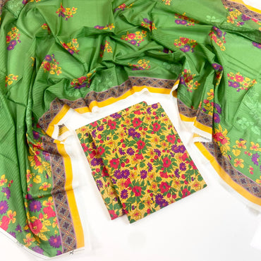 Coco Prints Summer Digital Fancy Printed Lawn 3PC