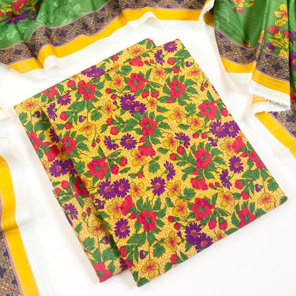 Coco Prints Summer Digital Fancy Printed Lawn 3PC