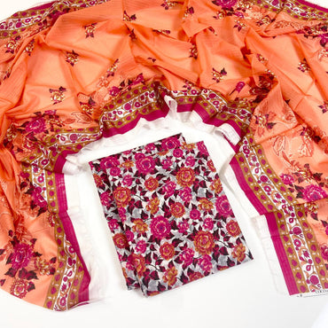 Coco Prints Summer Digital Fancy Printed Lawn 3PC