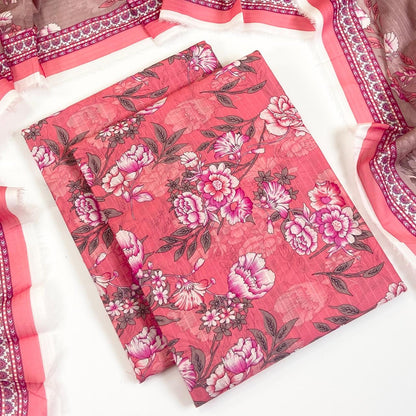 Coco Prints Summer Digital Fancy Printed Lawn 3PC