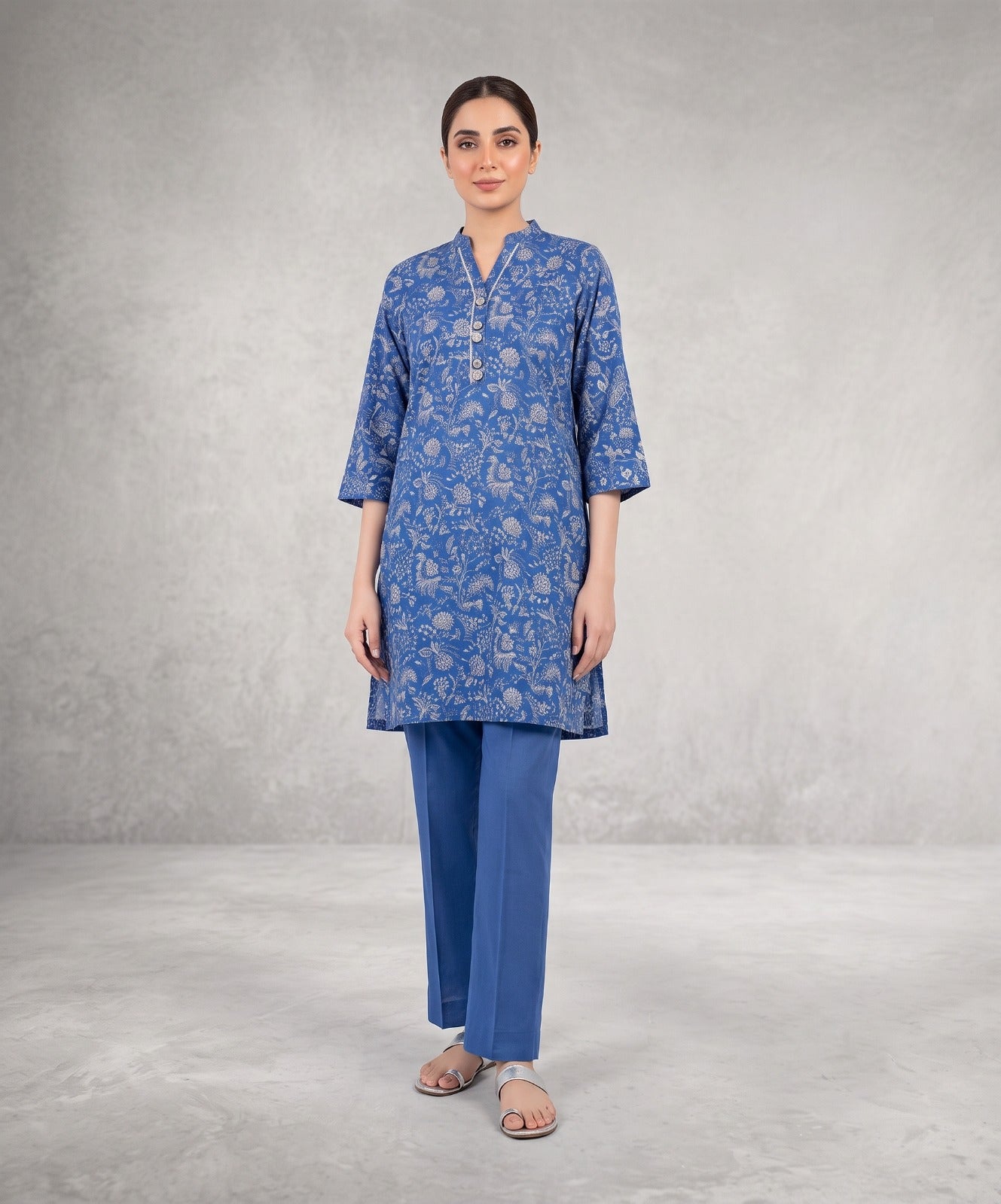 Bahareh By J. Digital Printed Summer Collection Lawn 2PC
