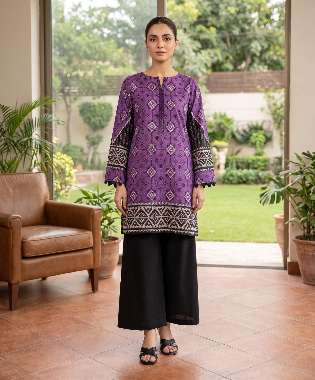 Bahareh By J. Digital Printed Summer Collection Lawn 2PC