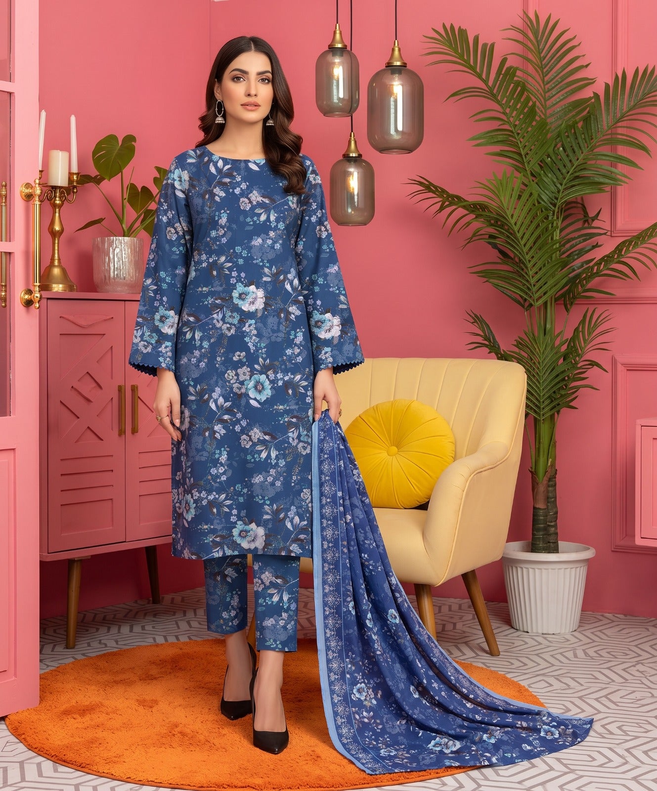 Munarq By Nisha Designer Printed Lawn 3PC