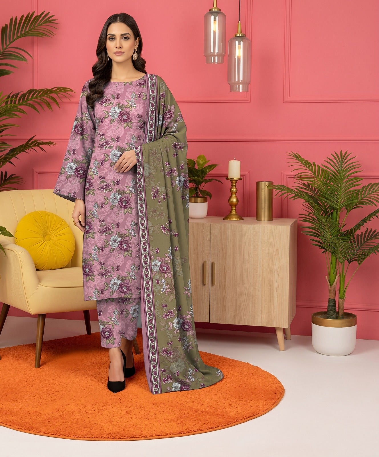Munarq By Nisha Designer Printed Lawn 3PC