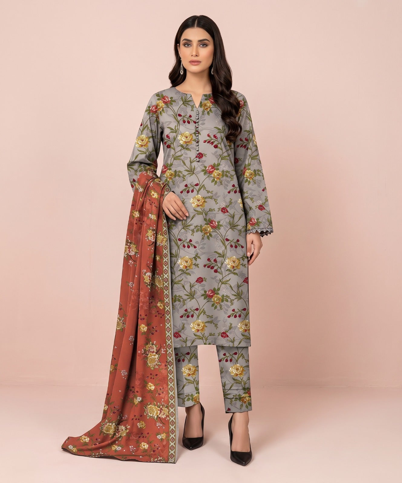 Munarq By Nisha Designer Printed Lawn 3PC