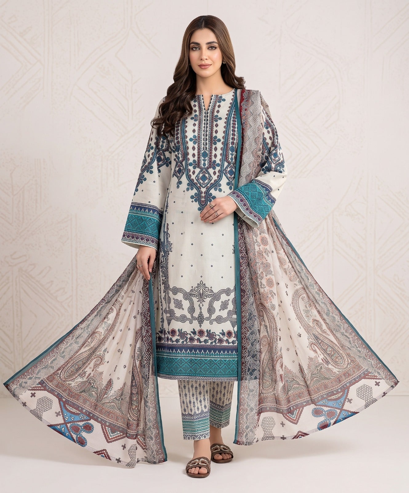 Limelight Digital Printed Lawn 3PC