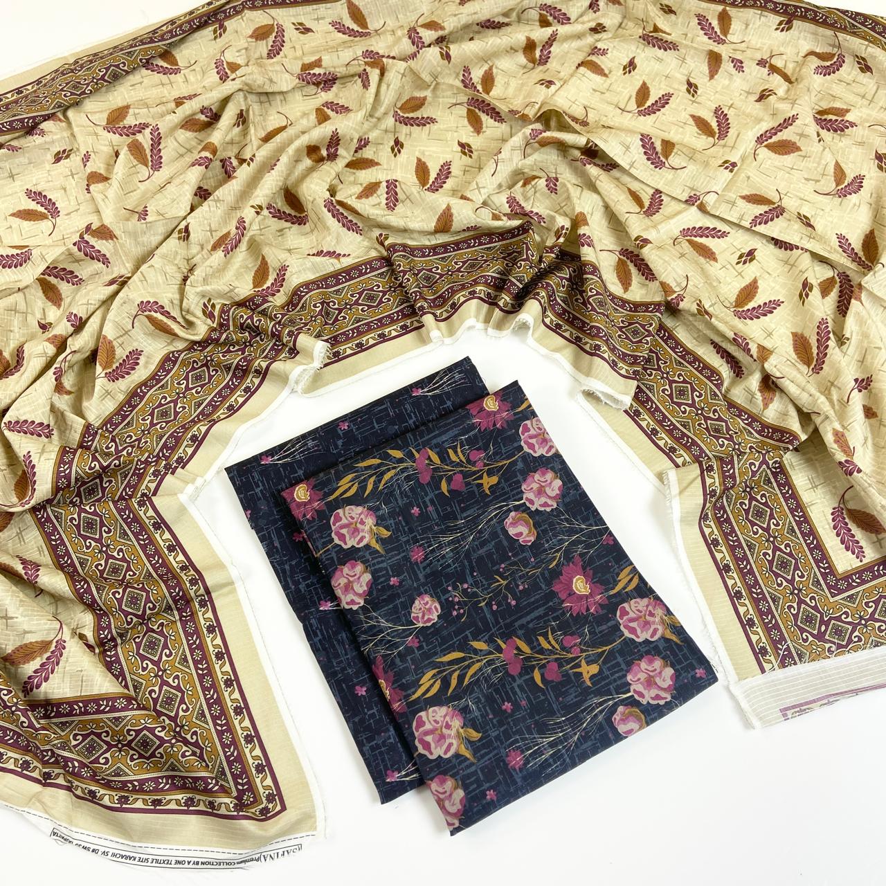 Safina Winter 2026 Digital Printed Viscose 3PC