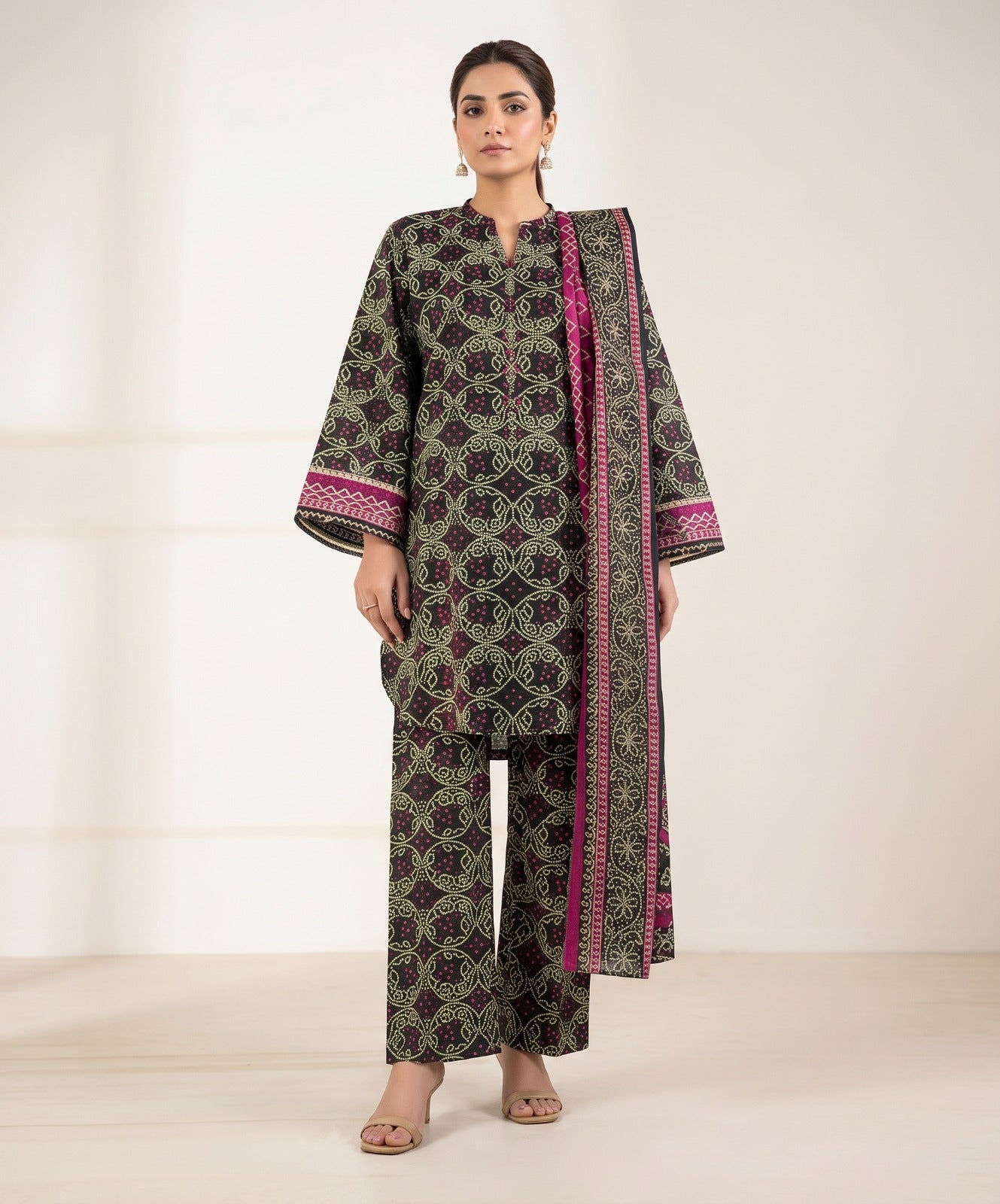 Saya Digital Printed Lawn 3PC