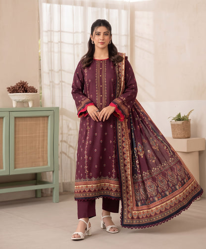 Mausummery Digital Printed Linen 3PC