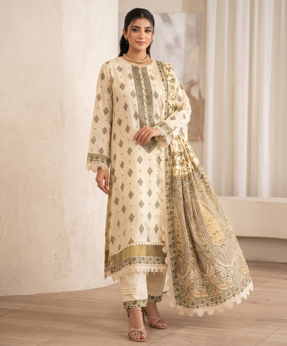 Mausummery Digital Printed Linen 3PC