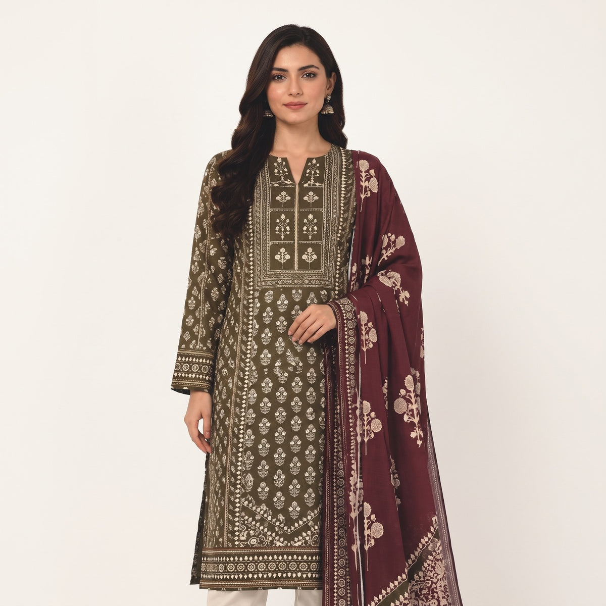 Bonanza Satrangi Digital Printed Khaddar 3PC