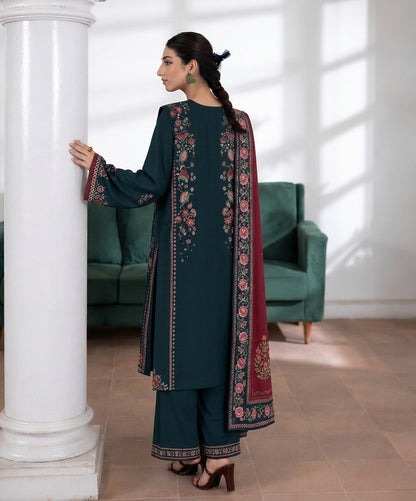 Aenna By Shanaya Digital Printed Corduroy Khaddar 3PC