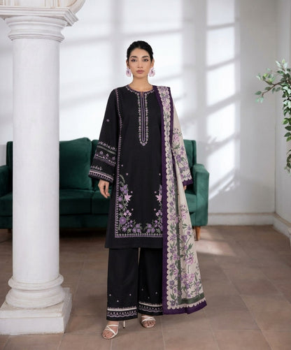 Aenna By Shanaya Digital Printed Corduroy Khaddar 3PC
