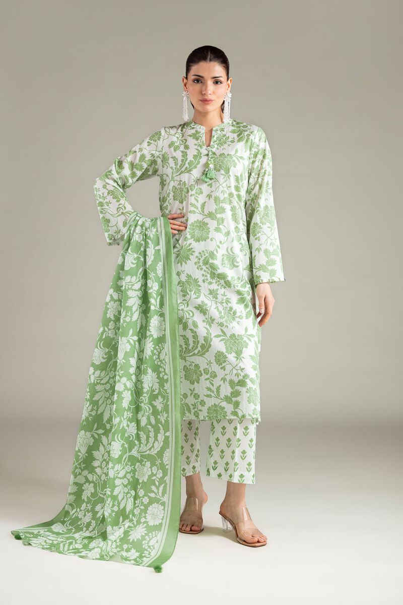 Khaadi Digital Printed Lawn 3PC