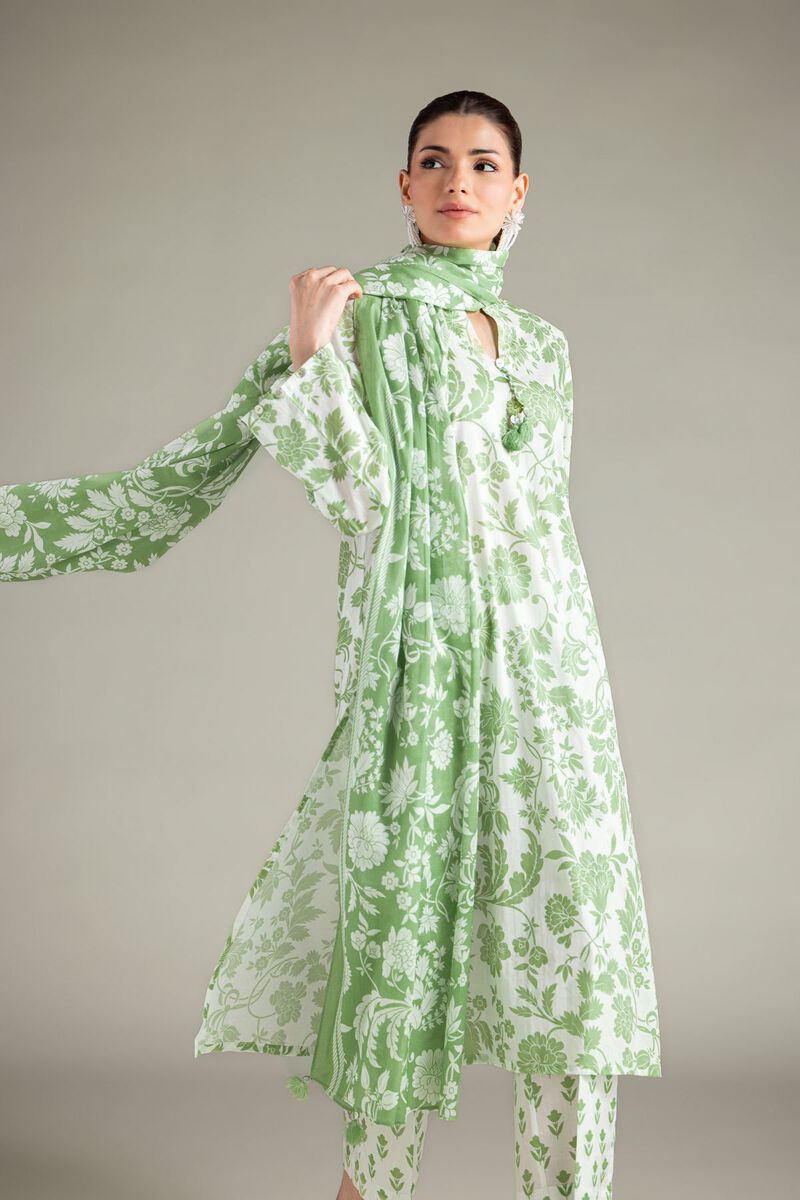 Khaadi Digital Printed Lawn 3PC
