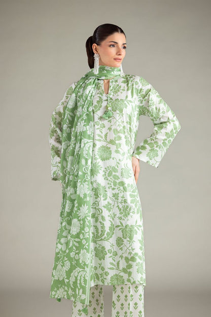 Khaadi Digital Printed Lawn 3PC