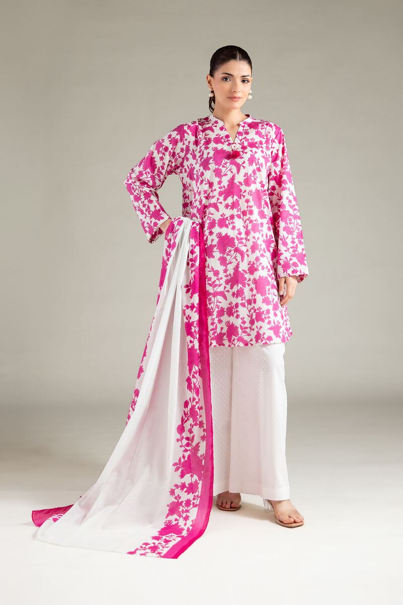Khaadi Digital Printed Lawn 3PC