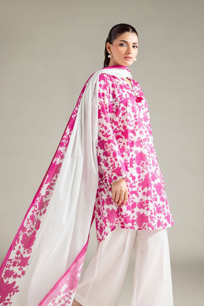 Khaadi Digital Printed Lawn 3PC