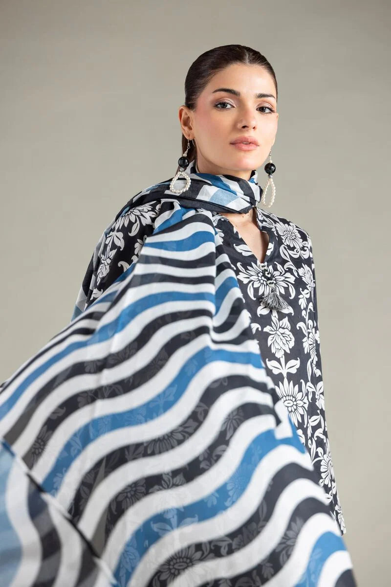 Khaadi Digital Printed Lawn 3PC