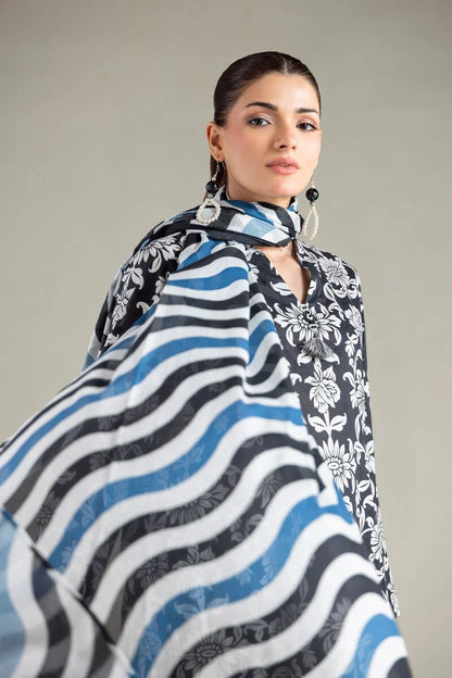 Khaadi Digital Printed Lawn 3PC