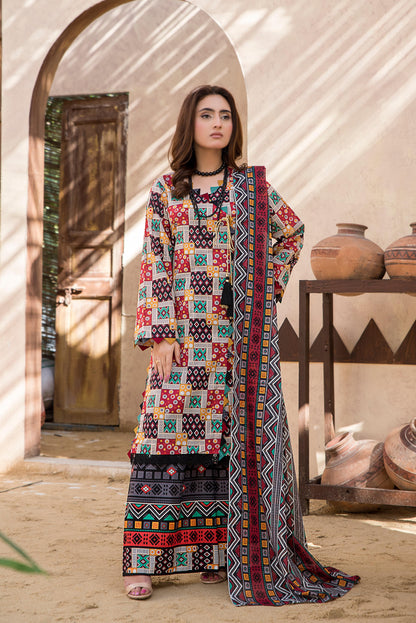 Abrish digital Printed Lawn 3-PC