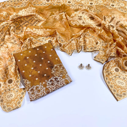 Beechtree Digital Printed Shirt & Dupatta Khaddar 2PC