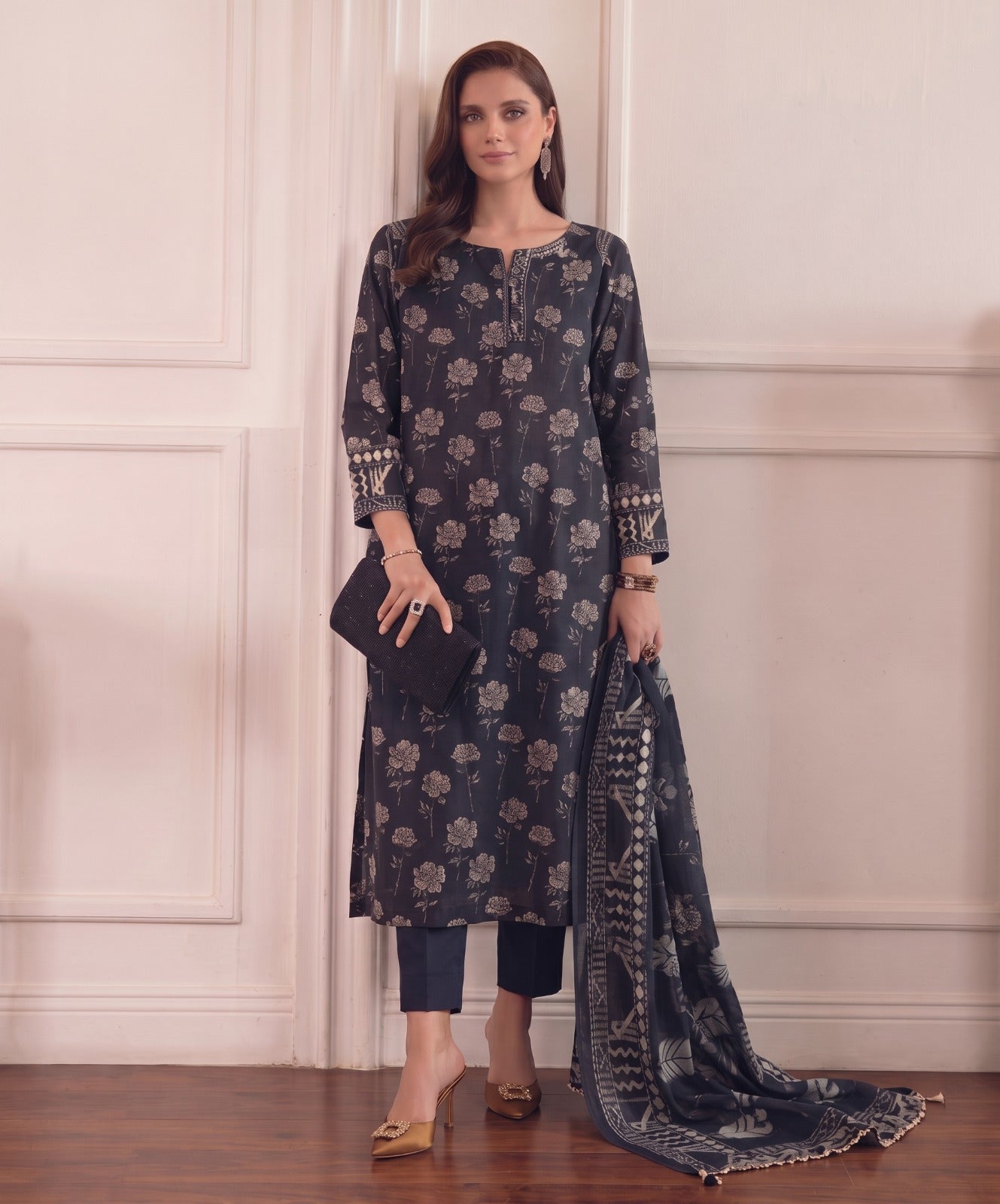 Afreen By Lala Airjet Printed Lawn 3PC