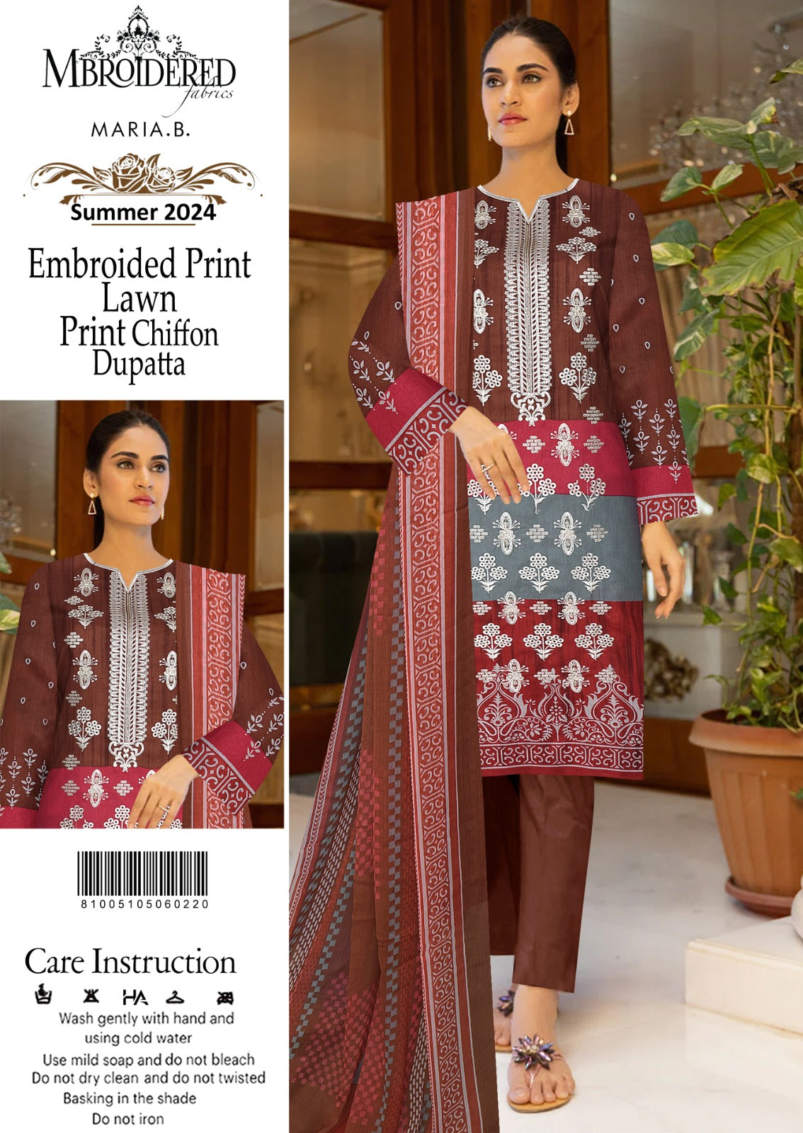 Lawn Mix Brand Embroided Summer Collection 2024 one