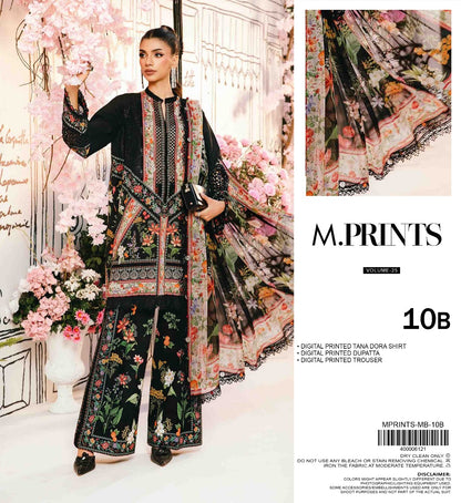 M Prints By Maria B Printed Tana Dora Lawn 3-PC