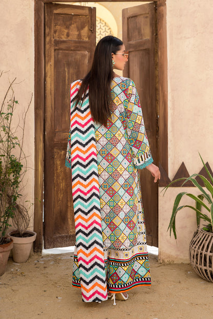 Abrish digital Printed Lawn 3-PC