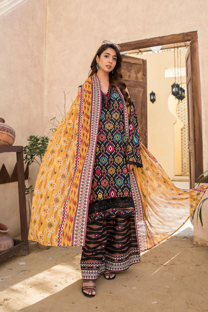 Abrish digital Printed Lawn 3-PC